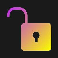 Unlock Vector Icon