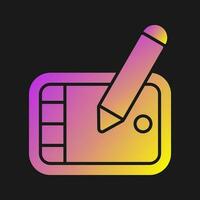 Graphic Tablet Vector Icon