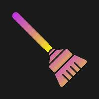 Broom Vector Icon