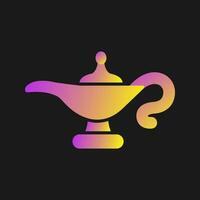 Genie Lamp Vector Icon