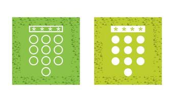Passcode Lock Vector Icon