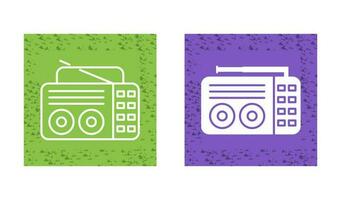 Old Radio Vector Icon