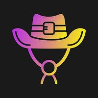 Cowboy Hat Vector Icon