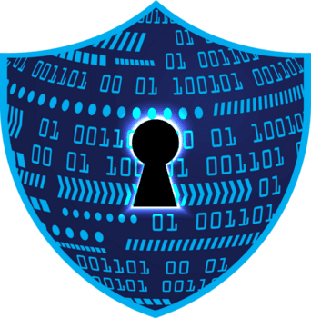 modern Technologie Schild Internet-Sicherheit Ausschneiden png