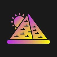 Pyramid Vector Icon