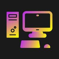 Computer Vector Icon