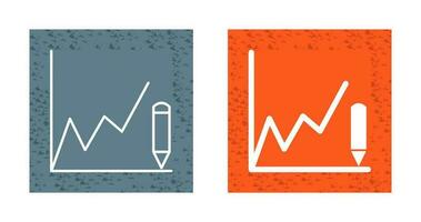 Drawing Graphs Vector Icon