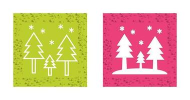 Trees Vector Icon