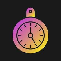 Wall Clock Vector Icon