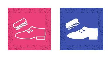 Shoe Polishing Vector Icon