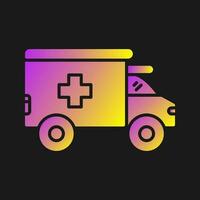 Ambulance Vector Icon