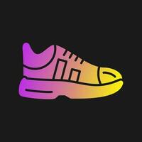 icono de vector de zapatillas