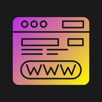 Browser Vector Icon