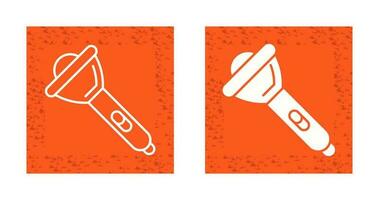 Flashlight Vector Icon