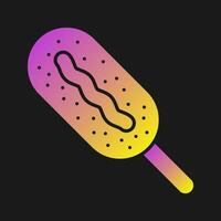 Corndog Vector Icon