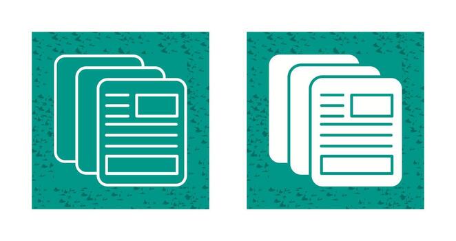 icono de vector de documento