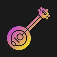 icono de vector de banjo