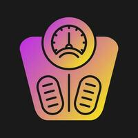 Weight Scale Vector Icon