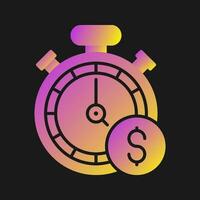 Time Of Money Vector Icon