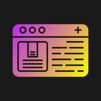 Online Order Vector Icon