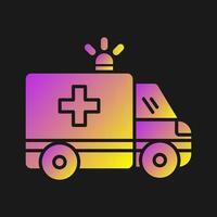 Ambulance Vector Icon