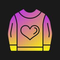 icono de vector de sudadera