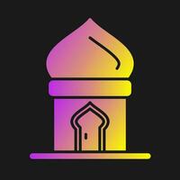 Masjid Door Vector Icon