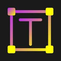 Text Vector Icon