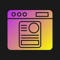 Blog Vector Icon