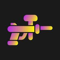 Paintball Vector Icon