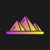 Pyramid Vector Icon