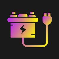 Battery charger Vector Icon