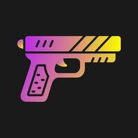 Pistol Vector Icon