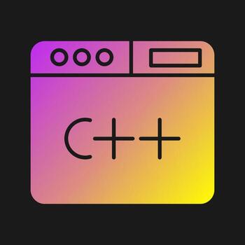 icono de vector de lenguaje de programación