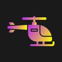 Helicopter Vector Icon