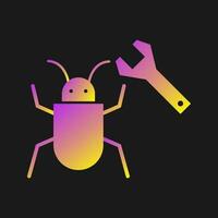 Bug Fixing Vector Icon