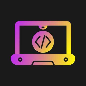 Coding Vector Icon