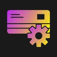 Payment Setting Vector Icon