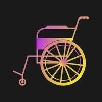 Wheelchair Vector Icon