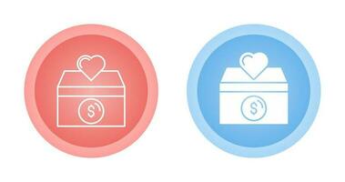 Heart Box Vector Icon