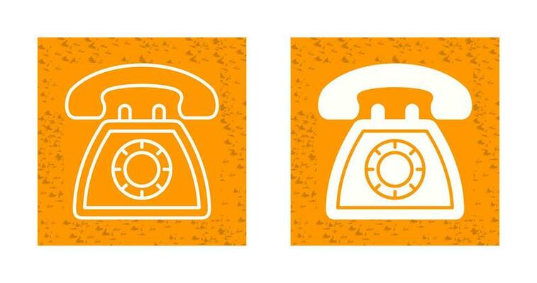 Telephone Vector Icon