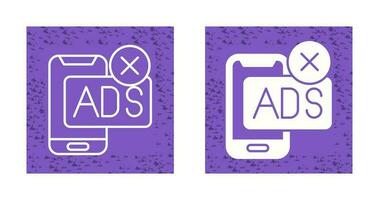 AD Block Vector Icon