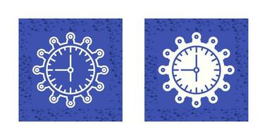 icono de vector de reloj