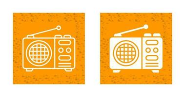 icono de vector de radio