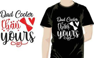 Free Dad quotes Design vector