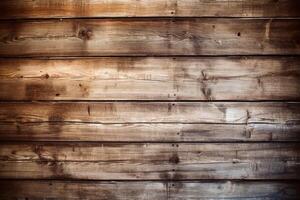 Fancy vintage wooden plank background created with technology. photo