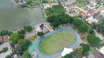 aérien vue de une vert ouvert espacé video