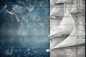 A maritime background texture with copy space created with technology. photo