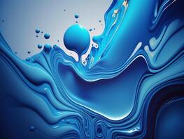 abstract background design with fluid style. photo