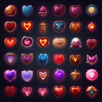 pixelated heart game photo